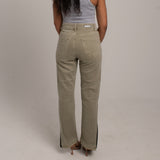 Carp Flared Jeans Khaki