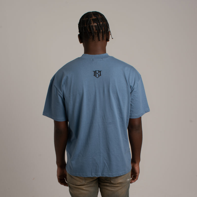 BM Oversized Tee Blue