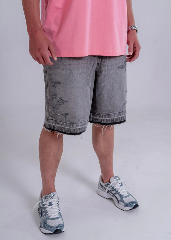 Loose Jorts Grey